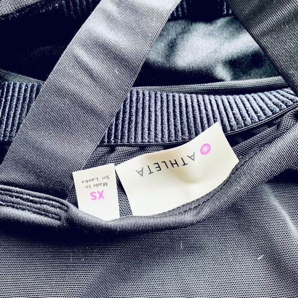 Black Athleta Padded Workout Tank - Picture 4 of 6